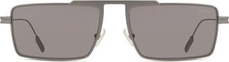Ermenegildo Zegna EZ0233 09A Mens Sunglasses Gunmetal Size 57