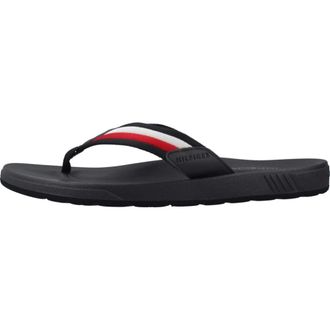 Tommy Hilfiger Molded RWB Beac - Heren - Slippers - Veelkleurig - 43 EU - Polyester - Schoenen