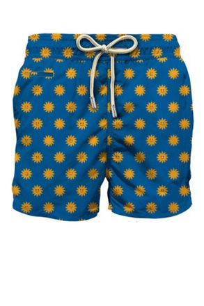 MC2 Saint Barth Mens Swim Shorts In Happy Sunny