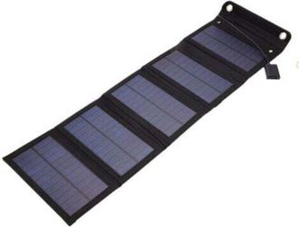 OEM Panel Solar Plegable De 15 W/5 V Para Tel&eacute;fonos M&oacute;viles: Bolsa Compacta, Ideal Para Acampar, Hacer Senderismo Y Actividades Al Aire Libre