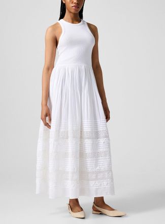 Polo Ralph Lauren Womens Cotton cami maxi dress