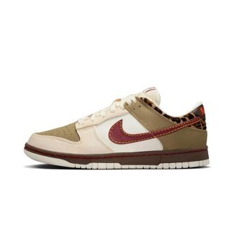 Nike Fitness, Dames, Veelkleurig, 36 1/2 EU, Leer, Dunk Low Retro