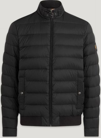 Belstaff Circuit Jacket Mens Down Filled Nylon Black Size UK 34