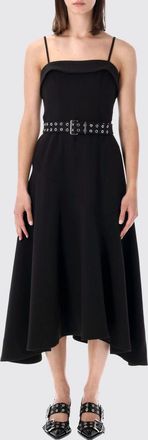 Ganni Abito asimmetrico in twill