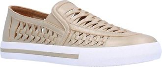 L'Amour Des Pieds Womens Karsha Slip On Sneaker In Champagne Beige