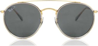 Ray-Ban RB3647N Polarized 921048 Mens Sunglasses Gold Size 51