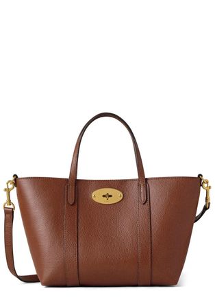 Mulberry Bayswater Mini Grained Leather Cross-body bag - Brown - One Size