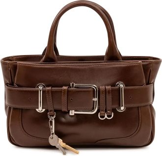 Osoi Tote Brocle Mini - Dames - Shoppers - Bruin - ONE Size - Leer - Tassen