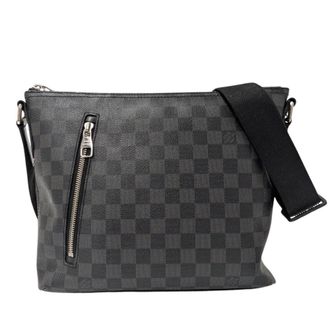 Louis Vuitton Black Damier Graphite White Damier Graphite Handbag Shoulder Bag (Pre-Owned)