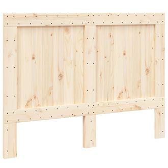 vidaXL Cabecero De Madera Maciza De Pino 140x104 Cm Vidaxl