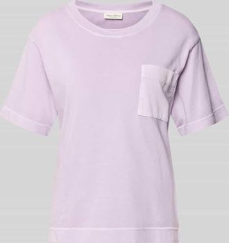 Marc O'Polo Comfort Fit T-Shirt aus reiner Baumwolle in Flieder, Gr&ouml;&szlig;e XL