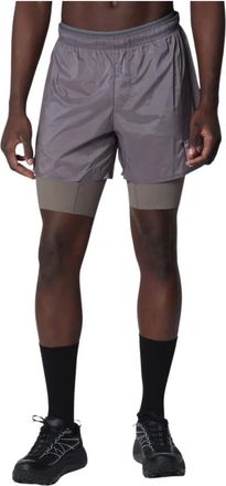 SATISFY Hombre, Deporte, Gris, Talla: S