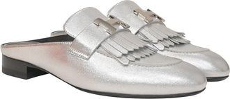 Hermès Womens Leather Rivoli Mule (Authentic Pre-Loved)