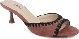 L'agence Lexington Slide Sandal in Hazel Suede at Nordstrom, Size 7.5