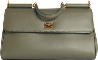 Dolce & Gabbana Green My Sicily Satchel