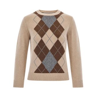 Max Mara Dames, Truien, Beige, Maat: XS