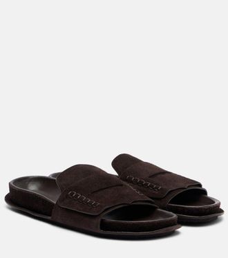 Jacquemus Suede slides