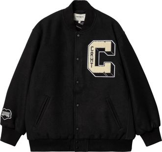 Carhartt Work in Progress Jassen, Heren, Zwart, S, Wol, Ducks Jacket