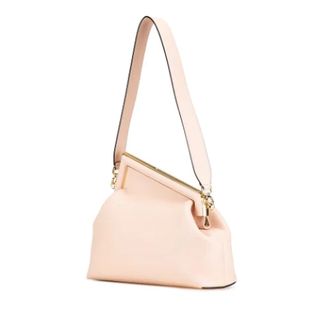 Fendi Pre-owned Shoulder Bags, female, Pink, Size: ONE SIZE Pre-owned Leather Shoulder Bag