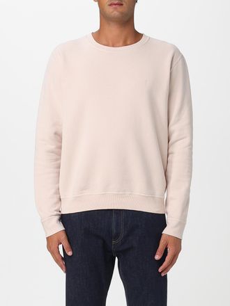 Saint Laurent Felpa a girocollo in cotone