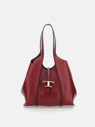 Tod's Borsa a spalla in pelle di vitello T Timeless Tods