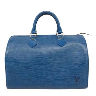 Louis Vuitton Pre-owned Handbags, female, Blue, Size: ONE SIZE Pre-owned Vintage Handbag