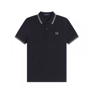 Fred Perry Heren, Tops, Blauw, Maat: 3XL Katoen