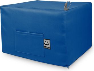Happers Happers - Puff Cama Confort Azul &Uacute;nico Azul