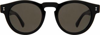 Illesteva Womens Leonard Cher Sunglasses In Black/dark Olive