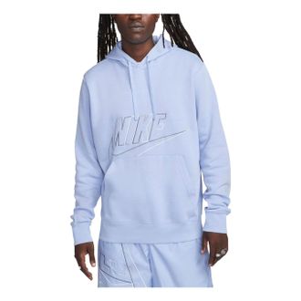 Nike Club Fleece Pullover Hoodie Light Blue DX0541-479