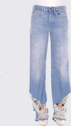 Dondup Jeans a gamba larga Dondup in denim distressed