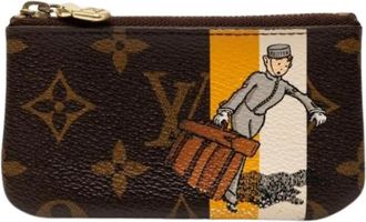 Louis Vuitton Pre-owned Pochette Cles - Dames - Vintage Accessoires - Bruin - ONE Size - Vintage