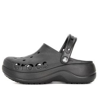 Crocs (WMNS) Crocs Baya Platform Clogs Black 208186-001