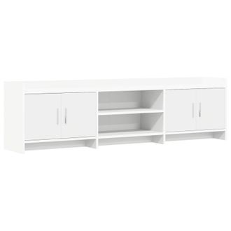 vidaXL Mueble De Tv 168 X 33 X 47 Cm Blanco Madera De Ingenier&iacute;a Vidaxl