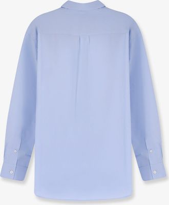 Dunst Mens Unisex Cotton Shirt Blue