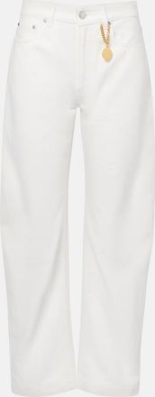Stella McCartney Embellished barrel-leg jeans