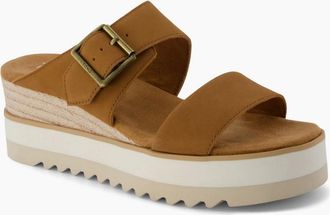 Toms Toms Womens Diana Womens Wedge Sandals - Brown - Size: 7