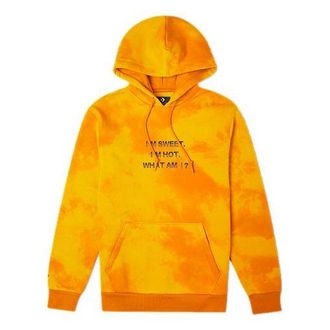 Converse Mens Converse Tie Dye Gradient Casual Sports Pullover Yellow 10021586-A01