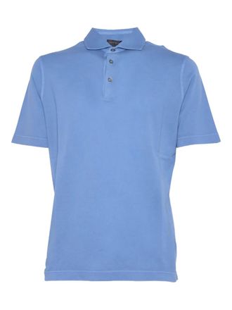 Tシャツ・カットソー FILIPPO DE LAURENTIIS SHORT SLEEVES RICE STITCH POLO SHIRT Filippo De Laurentiis Short Sleeves Rice Stitch Polo Shirt