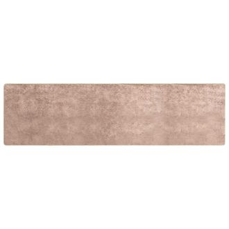 vidaXL Pasillo De Alfombra Marsa Arena 100 X 400 Cm Poli&eacute;ster Y Pvc Vidaxl