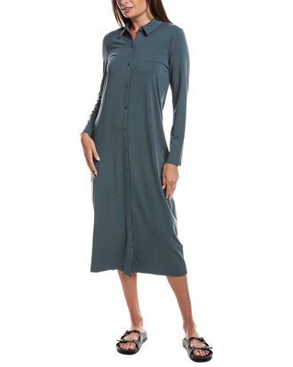 Eileen Fisher Eileen Fisher Petite Classic Collar Shirtdress