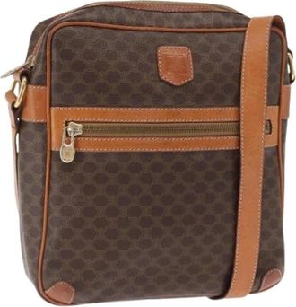 Celine Pre-owned Plastic Cross Body Bag - Dames - Vintage Schoudertas - Bruin - ONE Size - Vintage