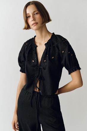 Rails Lizbeth Linen Blouse