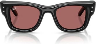 Ray-Ban Wayfarer Puffer - unisex - Zonnebrillen - Zwart - 47 MM - Accessoires