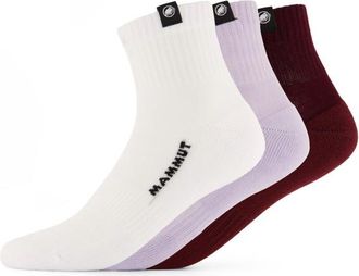 Mammut Everyday Quarter 3-Pack Multifunktionssocken - Unisex | wei&szlig;