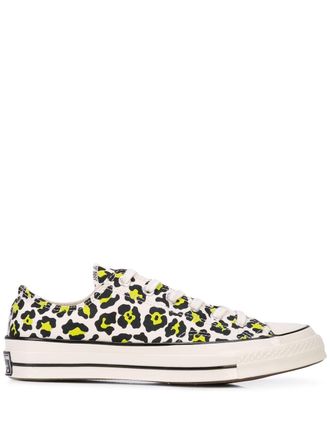 Converse Chuck Taylor sneakers met luipaardprint - Wit