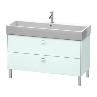 Duravit Mueble De Aseo Duravit Brioso De 118,4 X 45,9 Cm, 2 Extra&iacute;bles, Con Sif&oacute;n Y Delantal, Para Lavabo Vero Air 235012, Color (frente/cuerpo): Decoraci&oacute;n A