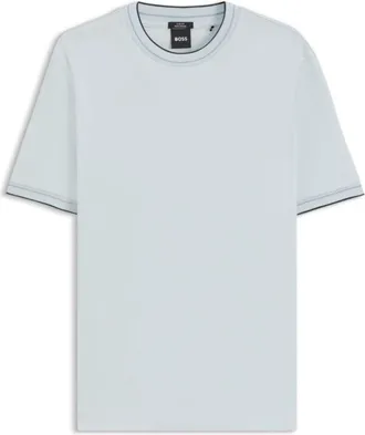 BOSS Slim-fit cotton T-shirt with crew neck