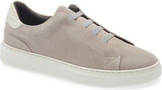 Bruno Magli Salvador Slip-On Sneaker in Grey Suede at Nordstrom Rack, Size 10.5