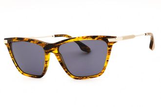 Victoria Beckham VB663S 736 Translucent Horn/Blue